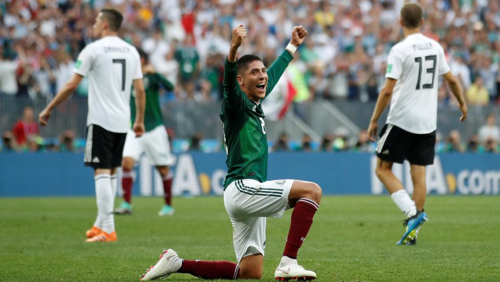 Mondial 2018: un énorme Mexique fait tomber les champions du monde allemands