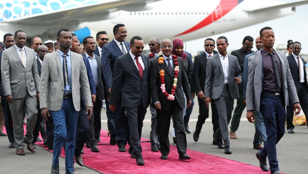 Ethiopie: visite historique d’une délégation érythréenne.