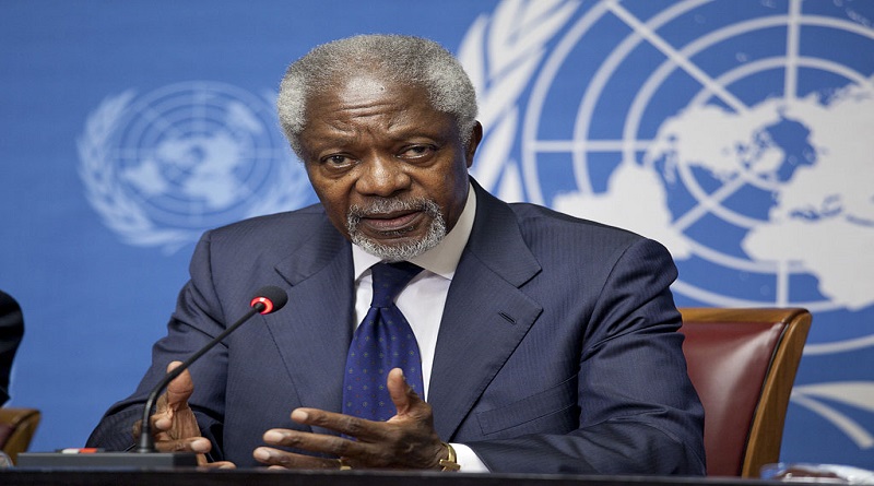 Kofi Annan, «le meilleur secrétaire général de l’histoire des Nations unies»